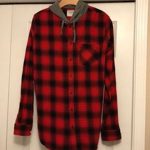 Buffalo Hooded Plaid Flannel